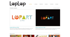 Desktop Screenshot of loplop.com